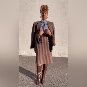 VINTAGE MEN’S WOOL STATEMENT BLAZER